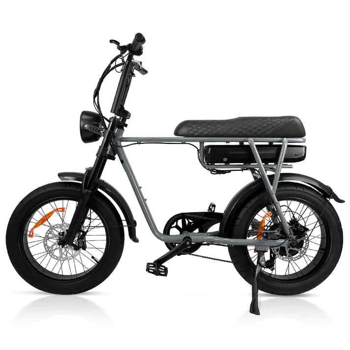 EB2 elektrische fatbike in nardo grijs