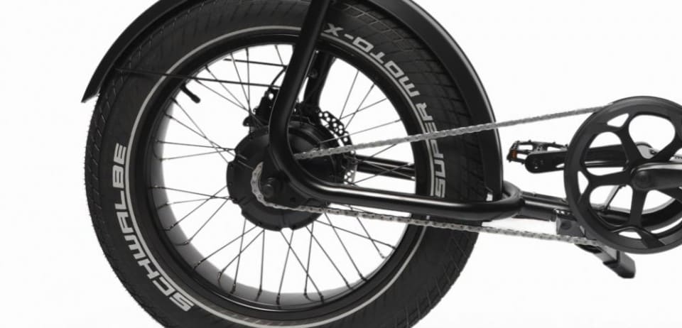 Phatfour FLXS elektrische fatbike in de kleur zwart (4)