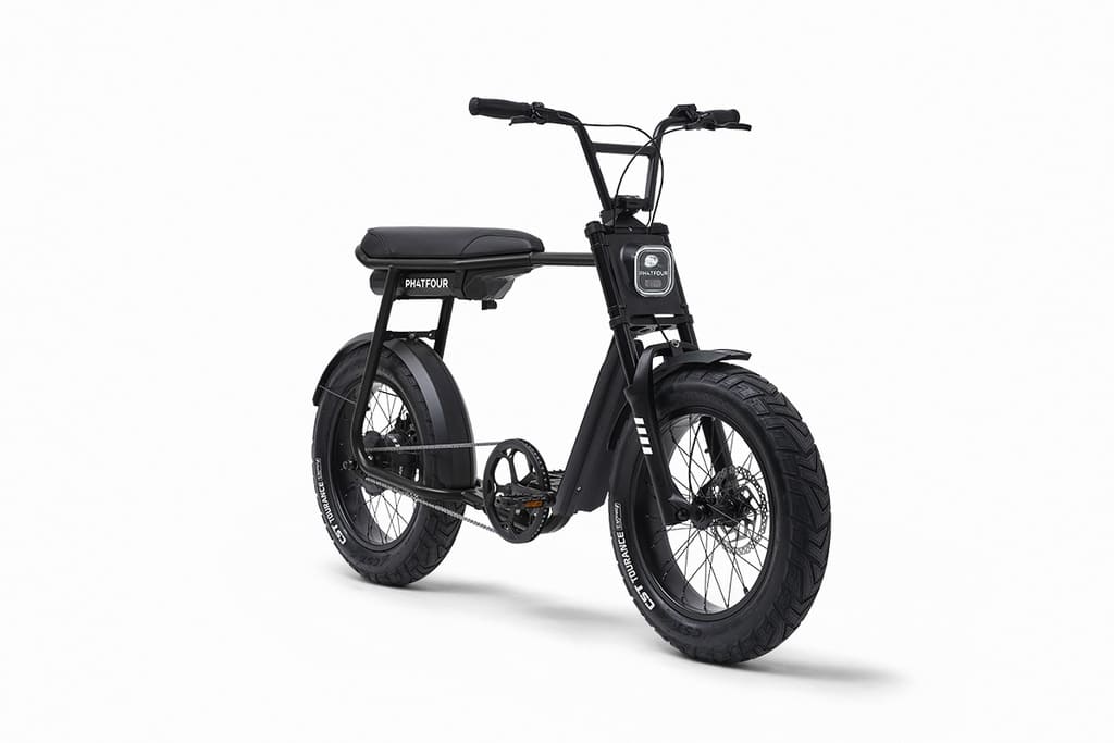 Phatfour FLX elektrische fatbike zwart 500wh 750wh accu (3)