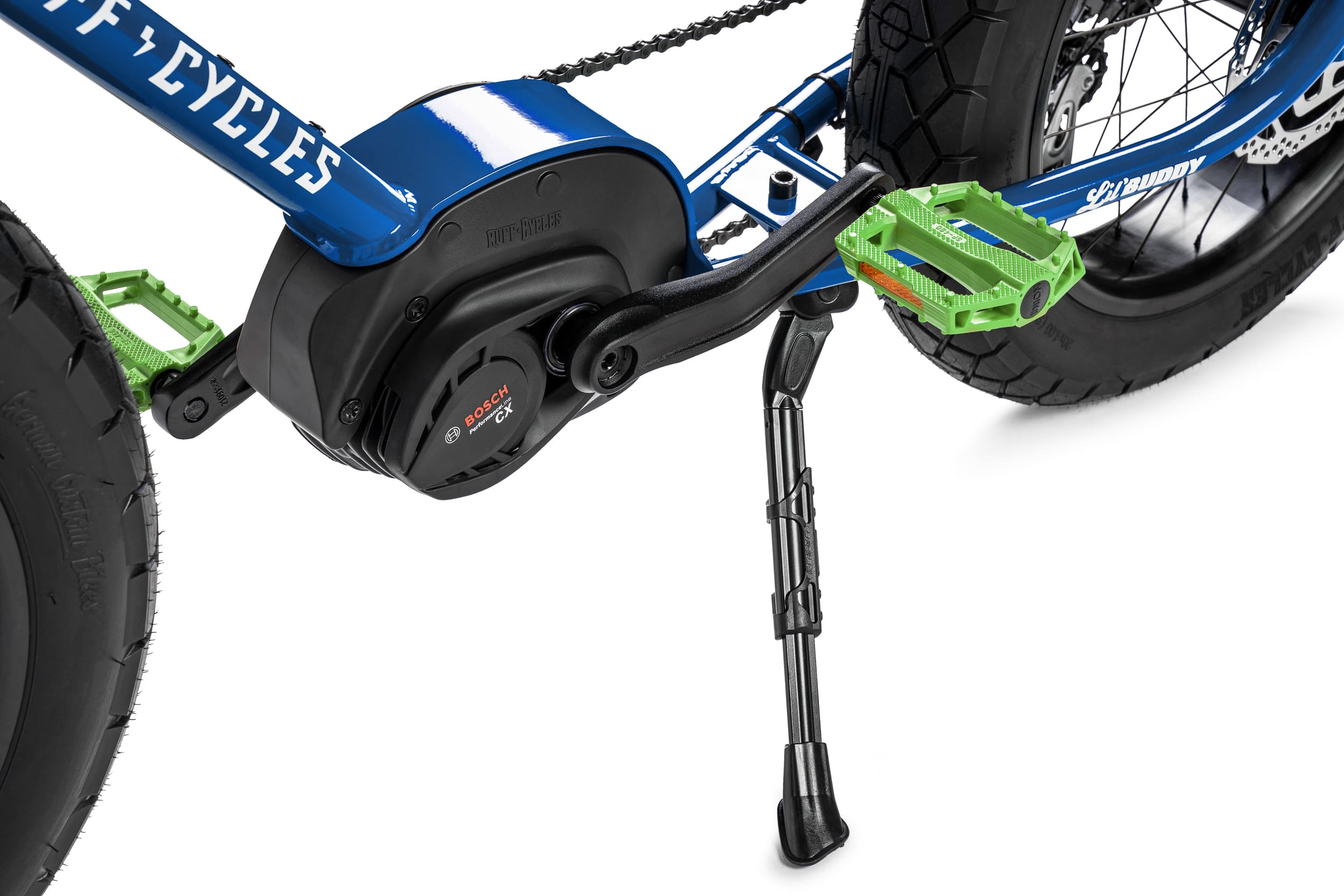 Ruff Cycles Lil Buddy Fatbike Papaso Blue Bosch Performance Line CX 500Wh