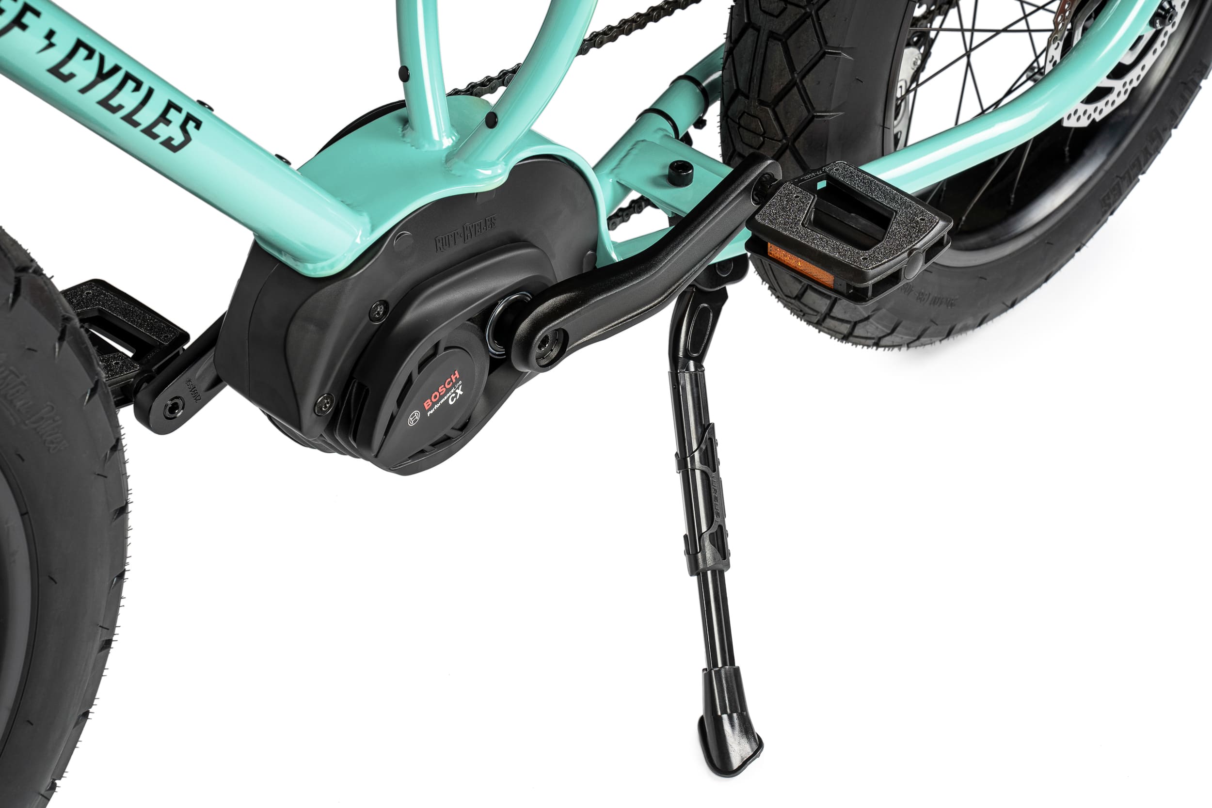 Ruff Cycles Lil Missy elektrische fatbike in de kleur Holly blauw en een 500 wh accu-8
