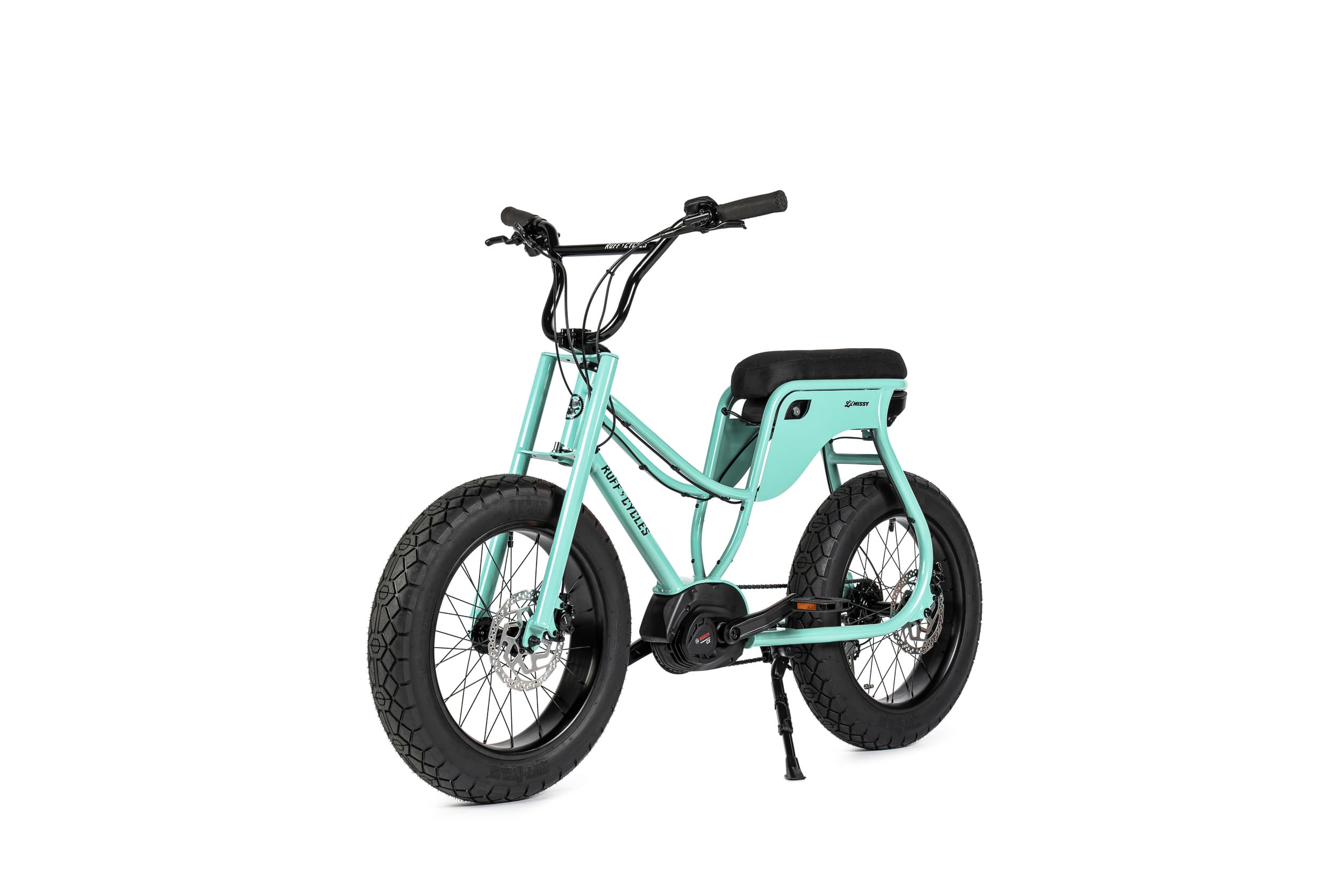 Ruff Cycles Lil Missy elektrische fatbike in de kleur Holly blauw en een 500 wh accu-3