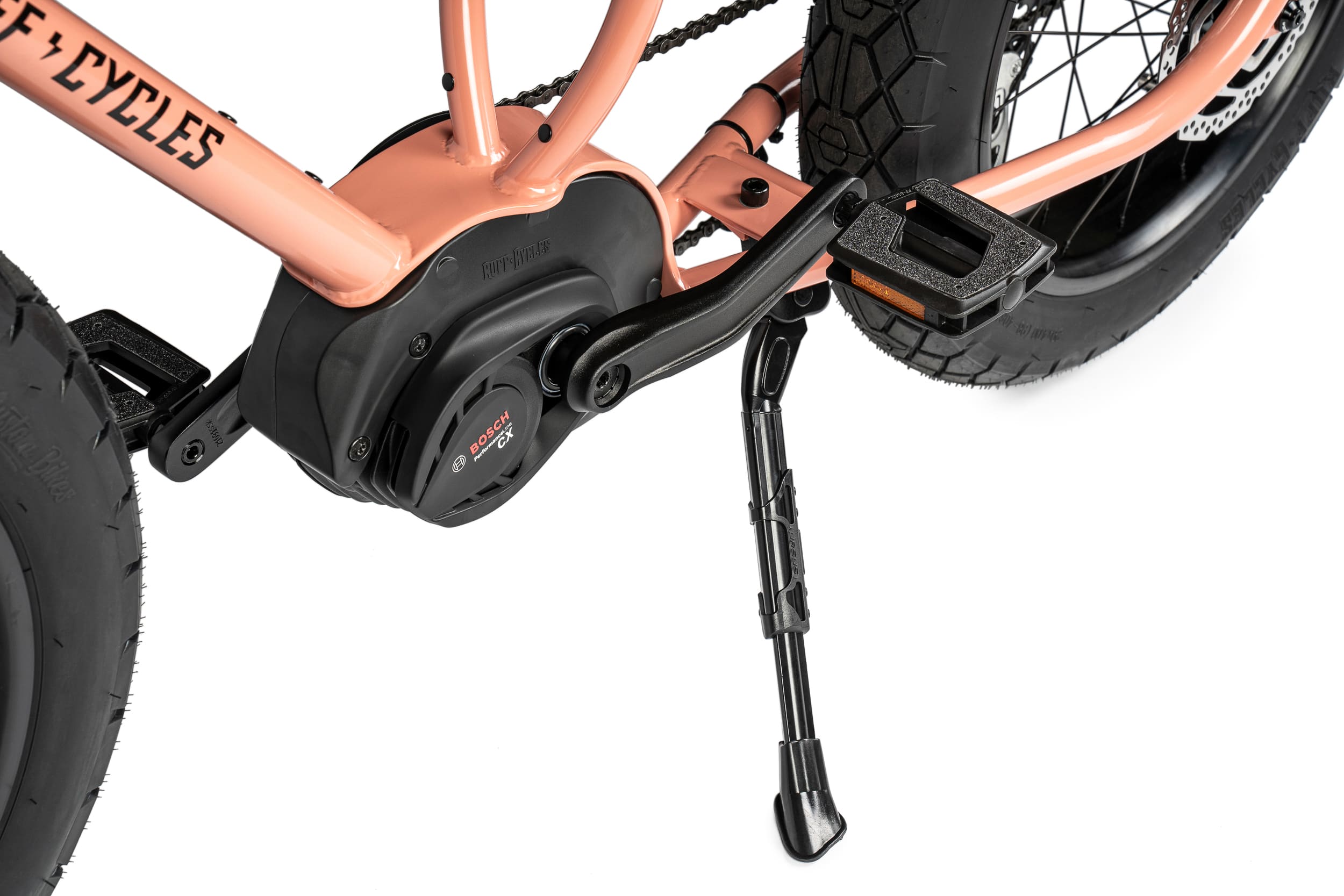 Ruff Cycles lil missy elektrische fatbike in de kleur Spring Tan. 8
