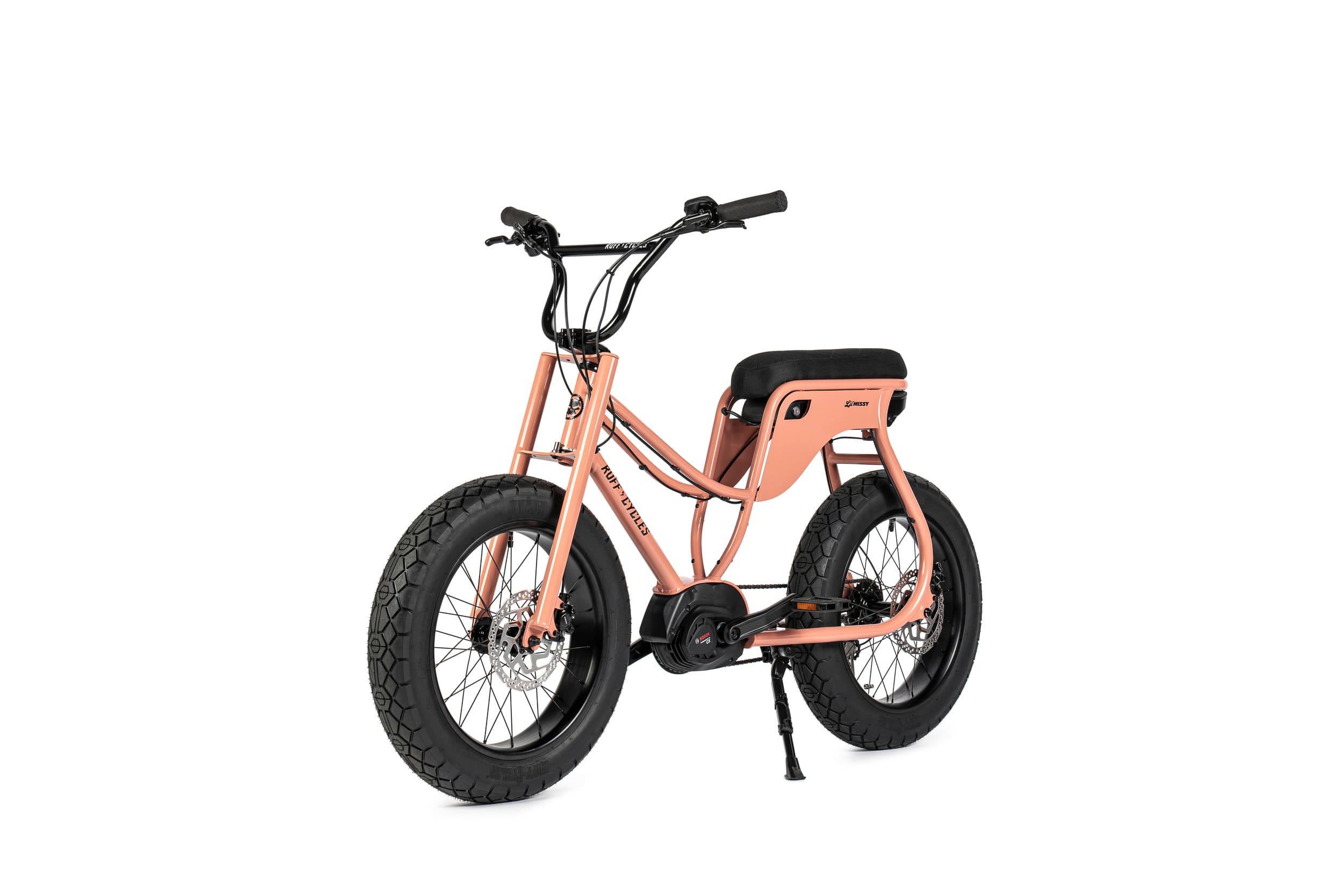 Ruff Cycles lil missy elektrische fatbike in de kleur Spring Tan. 3