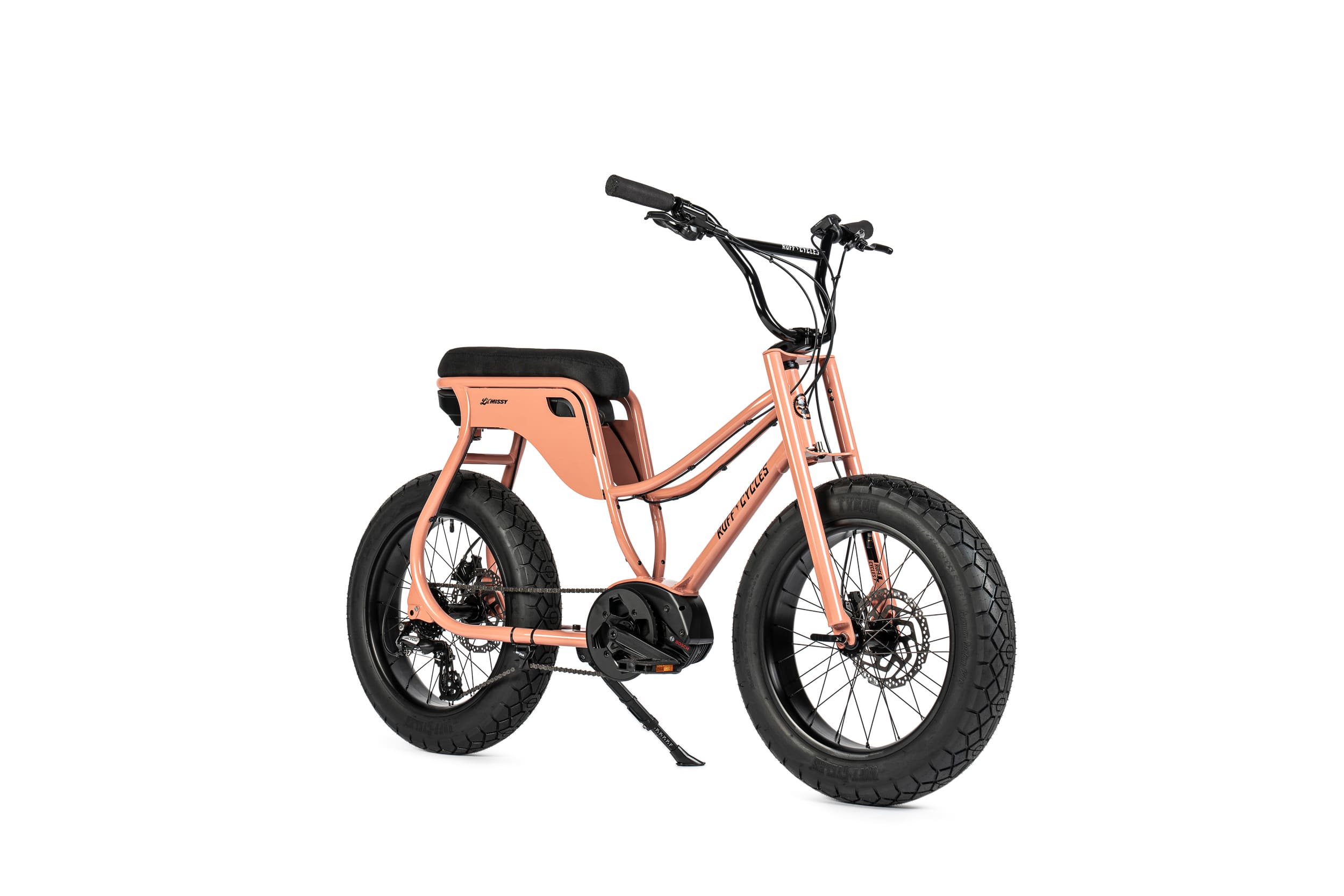 Ruff Cycles lil missy elektrische fatbike in de kleur Spring Tan. 4