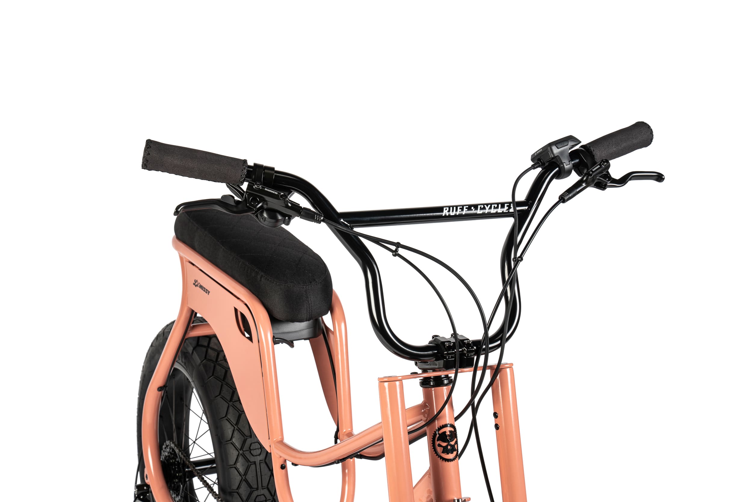 Ruff Cycles lil missy elektrische fatbike in de kleur Spring Tan. 10