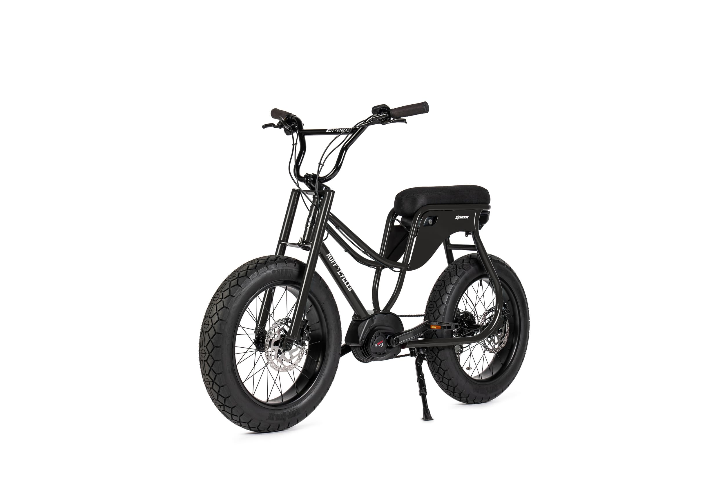 Ruff Cycles Lil Missy elektrische fatbike in de kleur Triple Black met 500wh accu-3