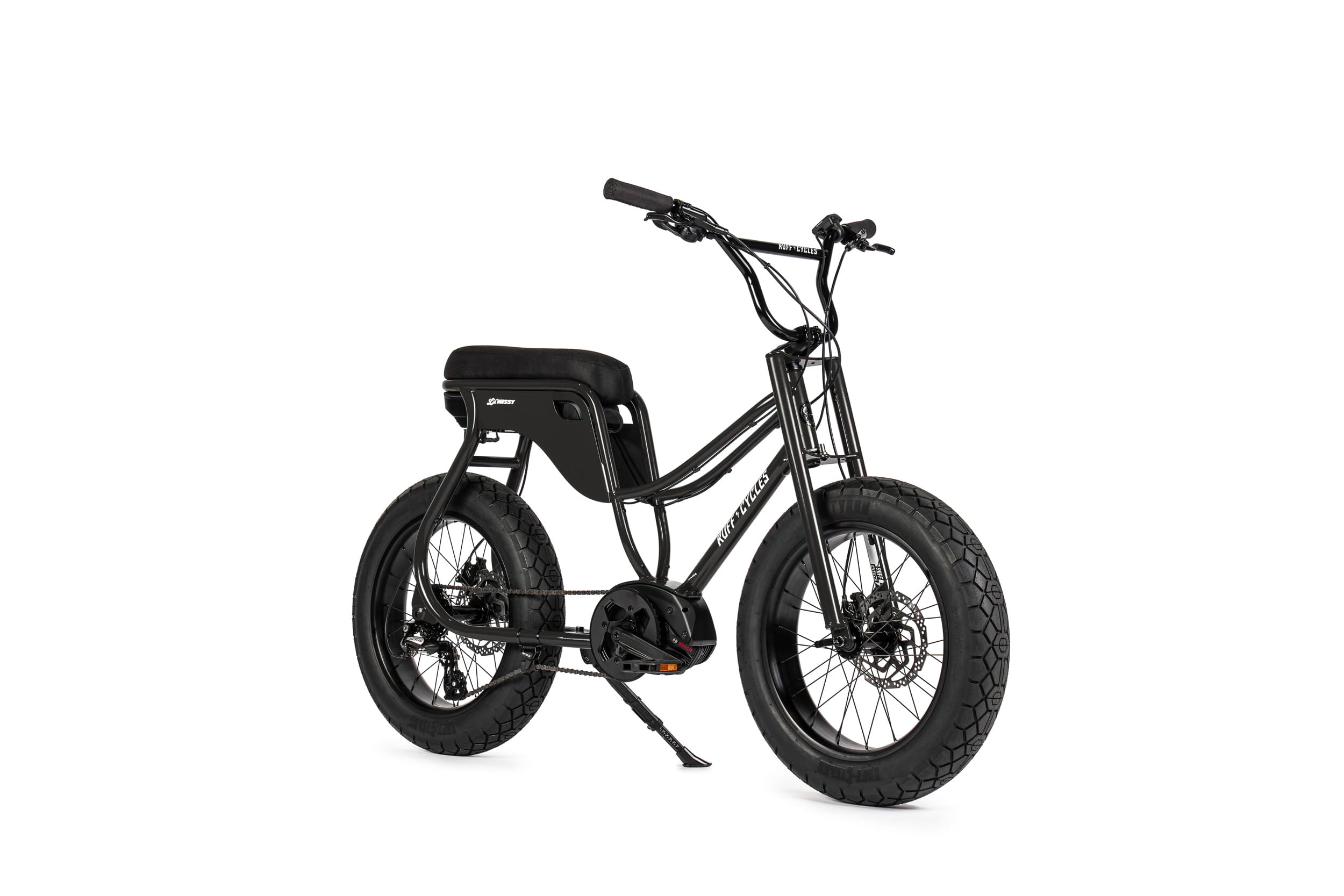 Ruff Cycles Lil Missy elektrische fatbike in de kleur Triple Black met 500wh accu-4