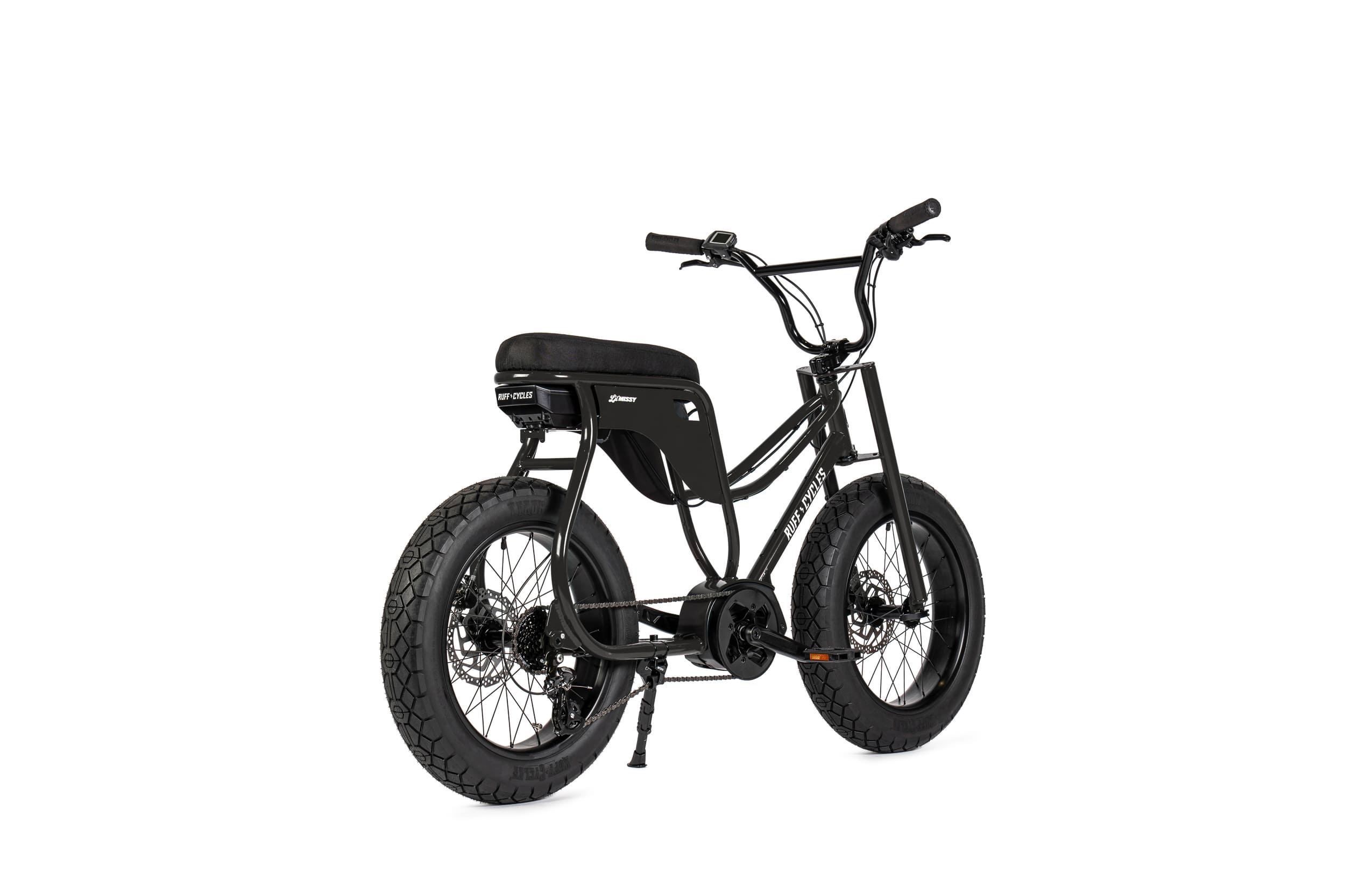 Ruff Cycles Lil Missy elektrische fatbike in de kleur Triple Black met 500wh accu-5