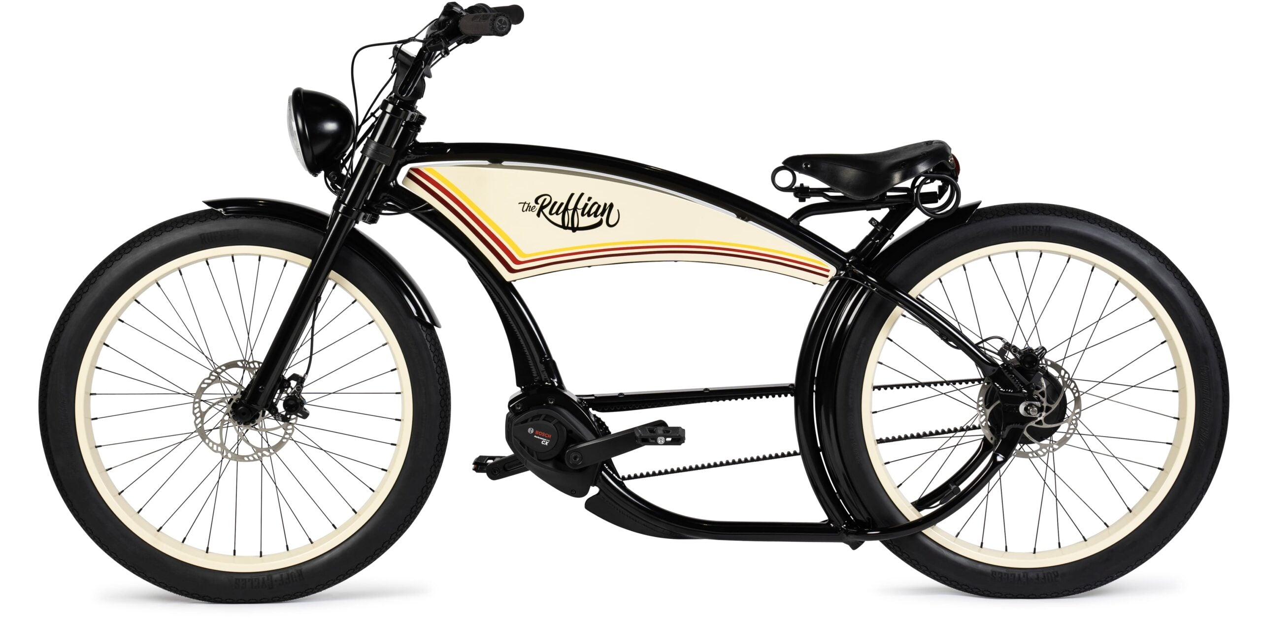 Ruff cycles the ruffian in de kleur baja black. 2