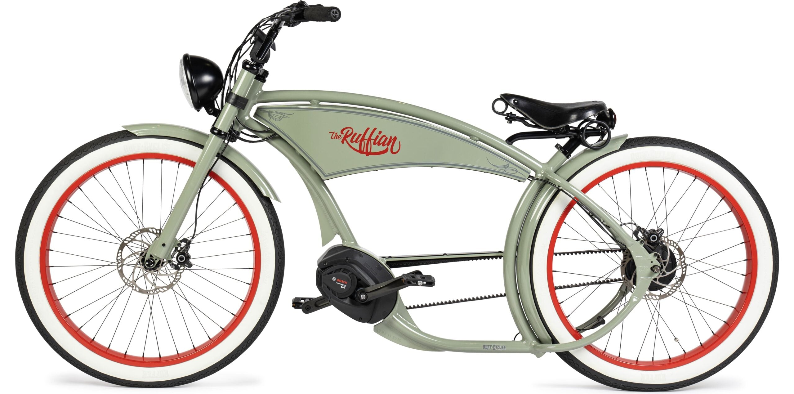 Ruff cycles the ruffian elektrische fiets in de kleur cement grey met 500wh accu-2