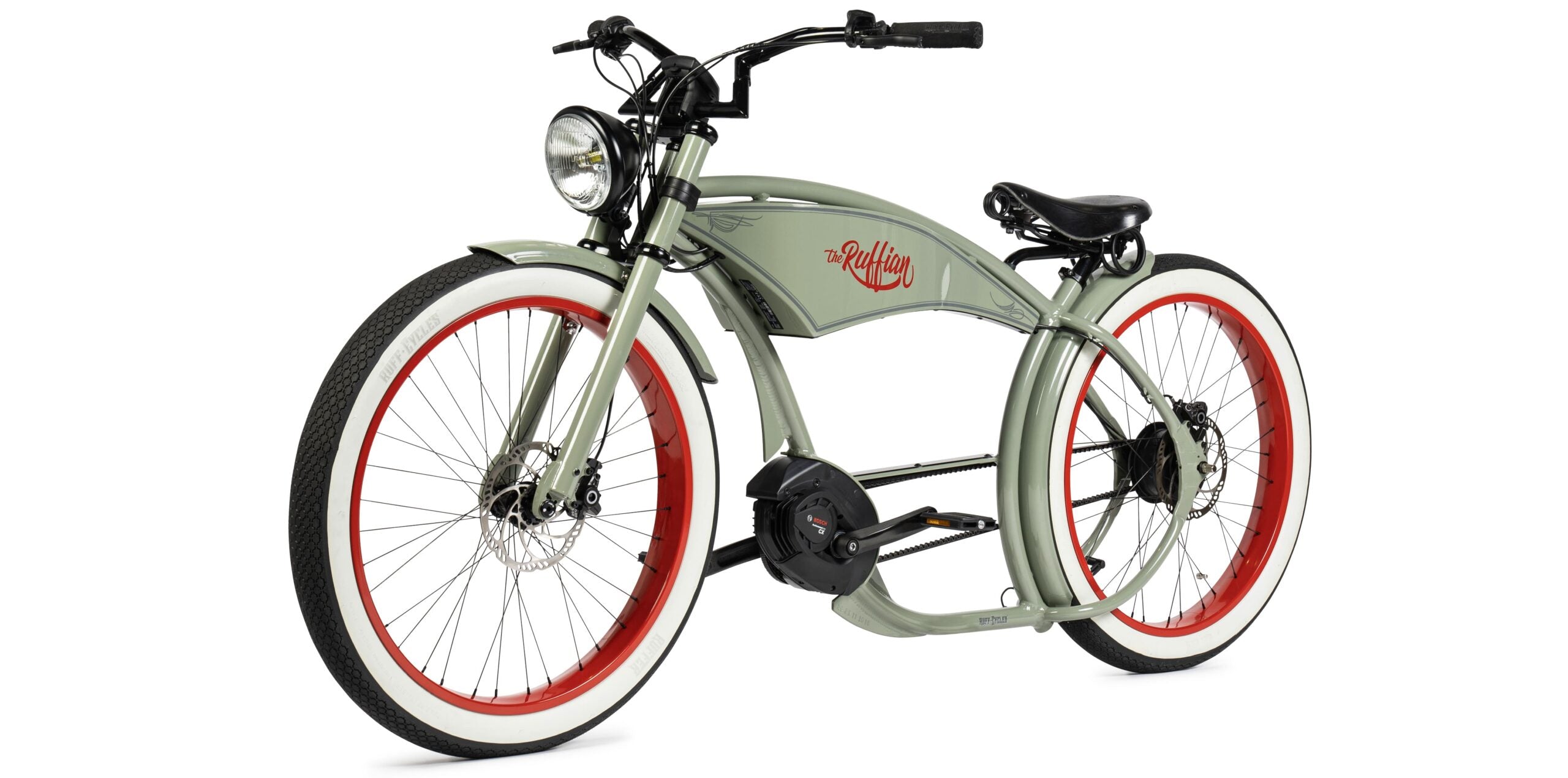Ruff cycles the ruffian elektrische fiets in de kleur cement grey met 500wh accu-3