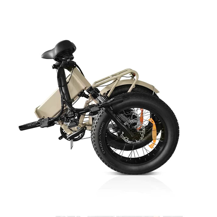 EB3 opbouwbare elektrische fatbike in de kleur zand beige