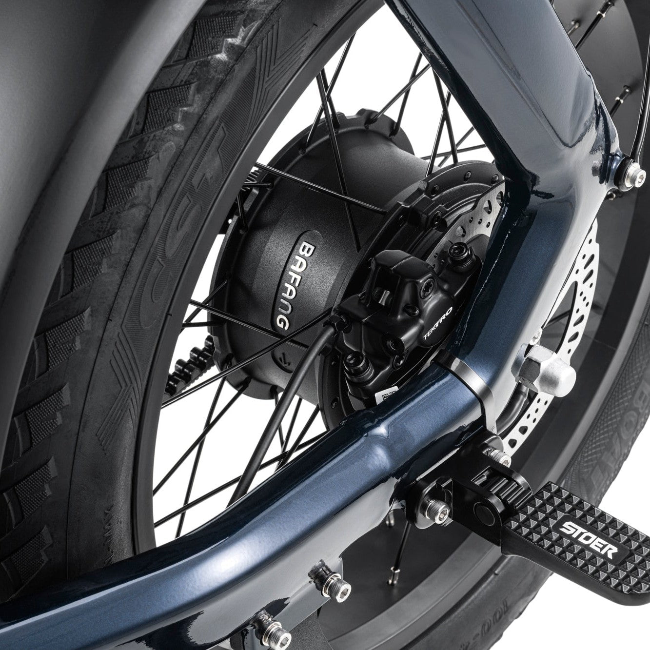 STOER Urban X elektrische fatbike navy blauw (10)