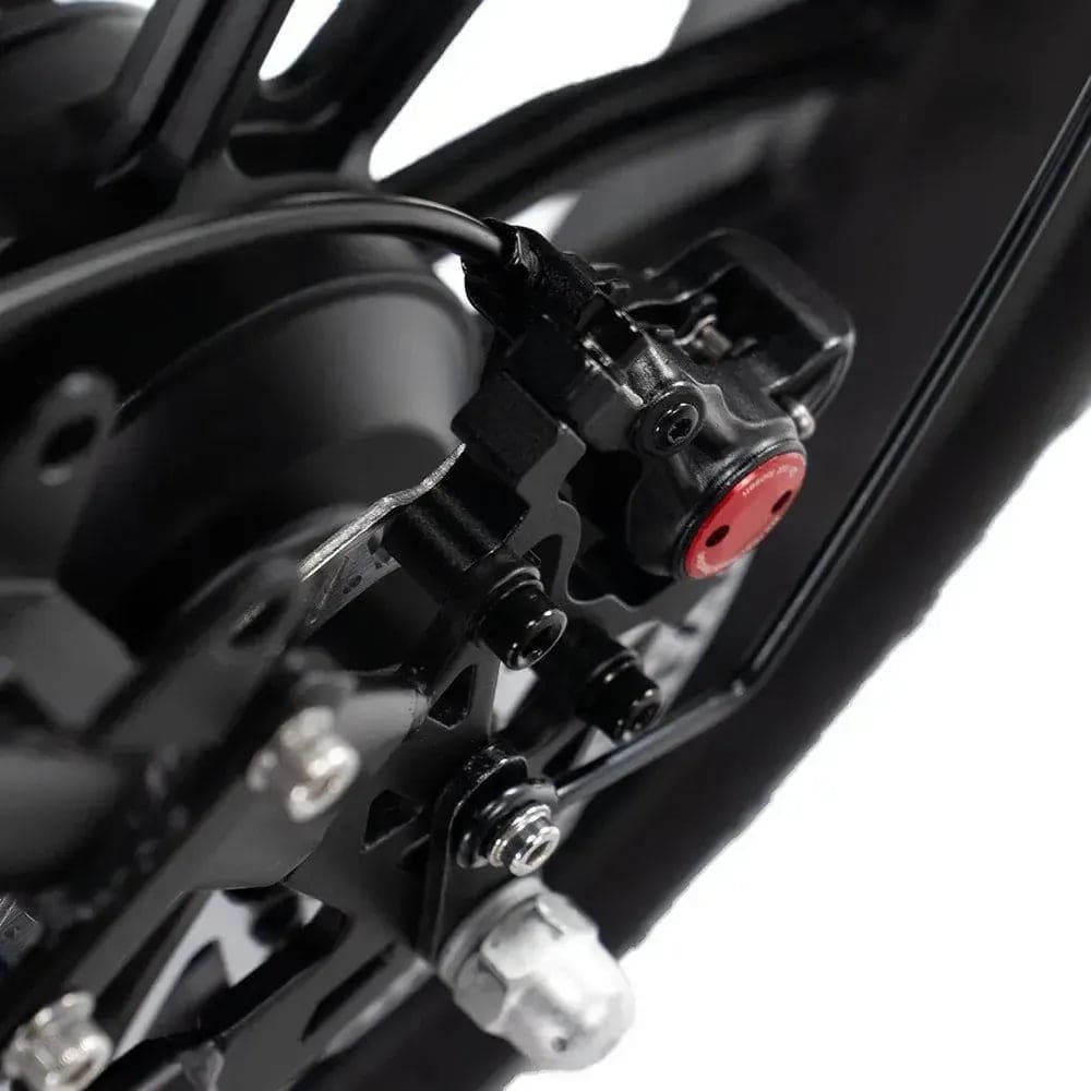 OUXI V8 MAX 3.0 (2025) - Dubbele Accu - Fatbike - Zwart - 250W + Achterzitje + Alarm + Voetsteuntjes