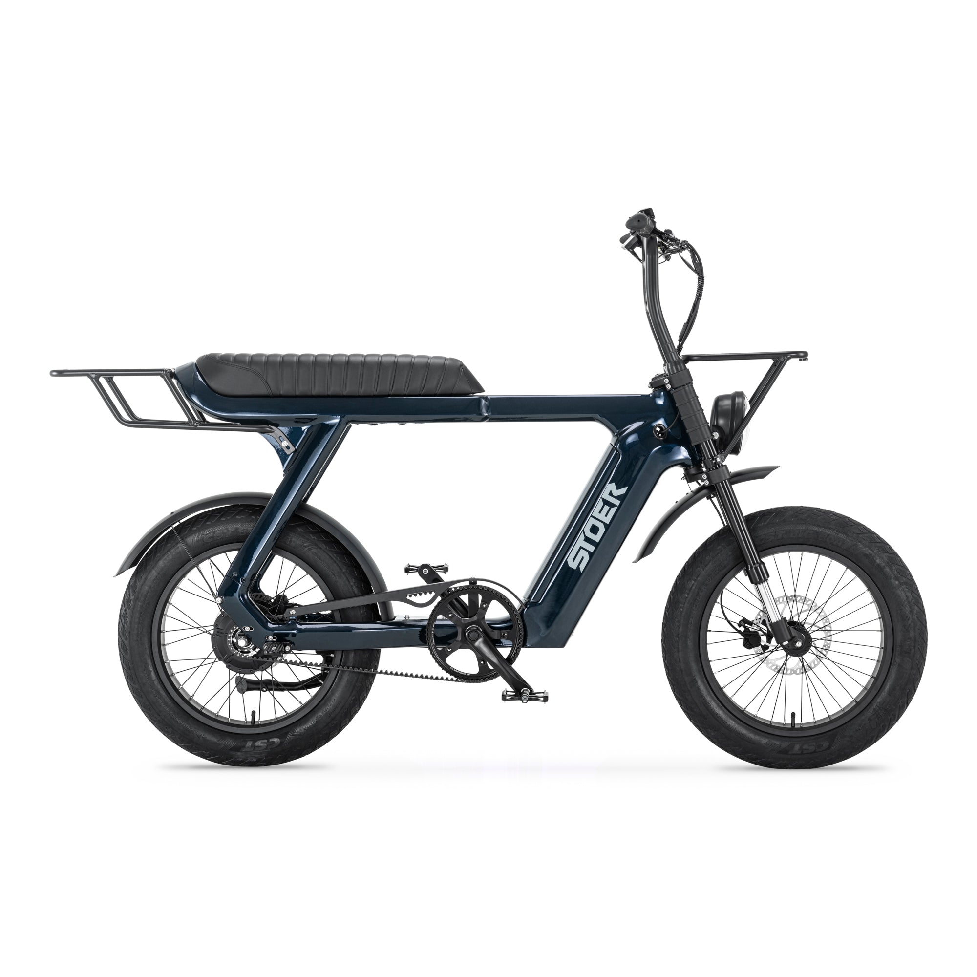 STOER Urban X elektrische fatbike navy blauw (13)