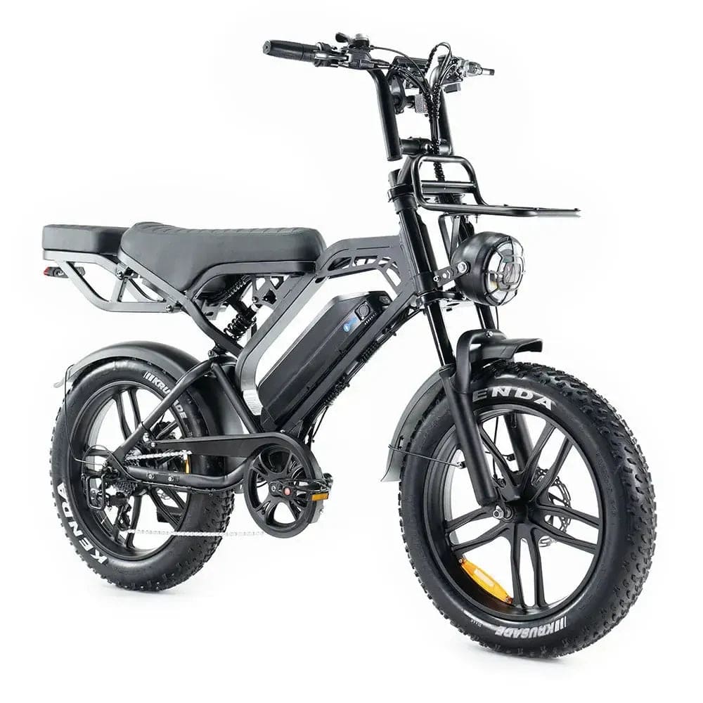 qm wheels v20 pro fatbike met achterzitje 250w legaal