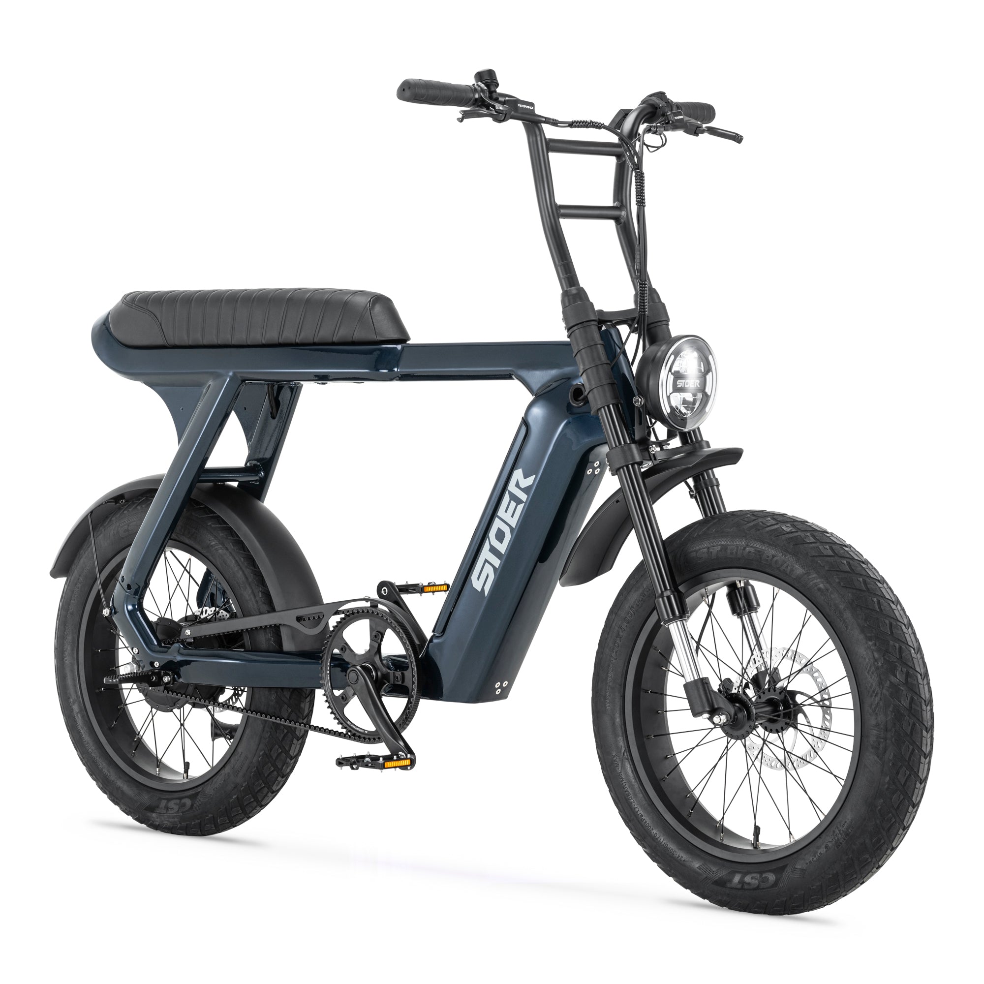 STOER Urban X elektrische fatbike navy blauw (3)