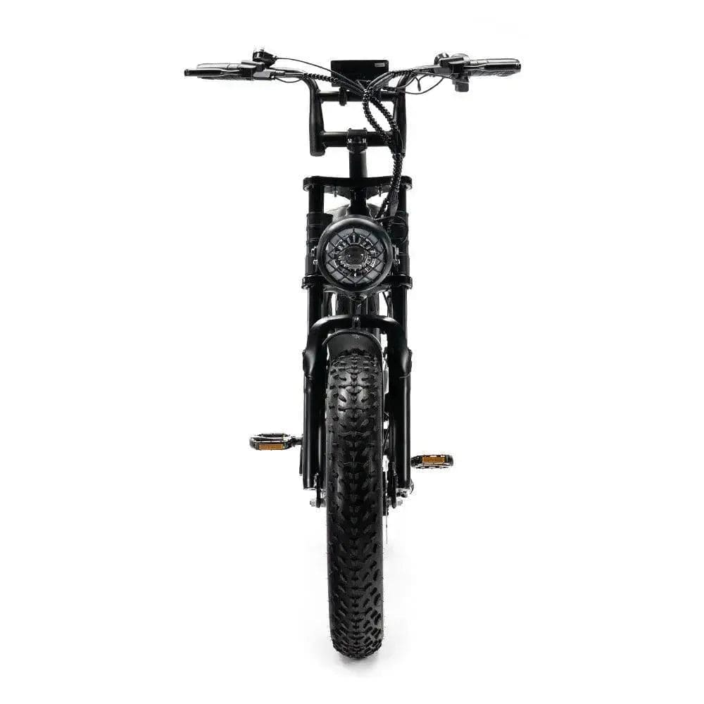 OUXI V8 MAX 3.0 (2025) - Dubbele Accu - Fatbike - Zwart - 250W + Achterzitje + Alarm + Voetsteuntjes