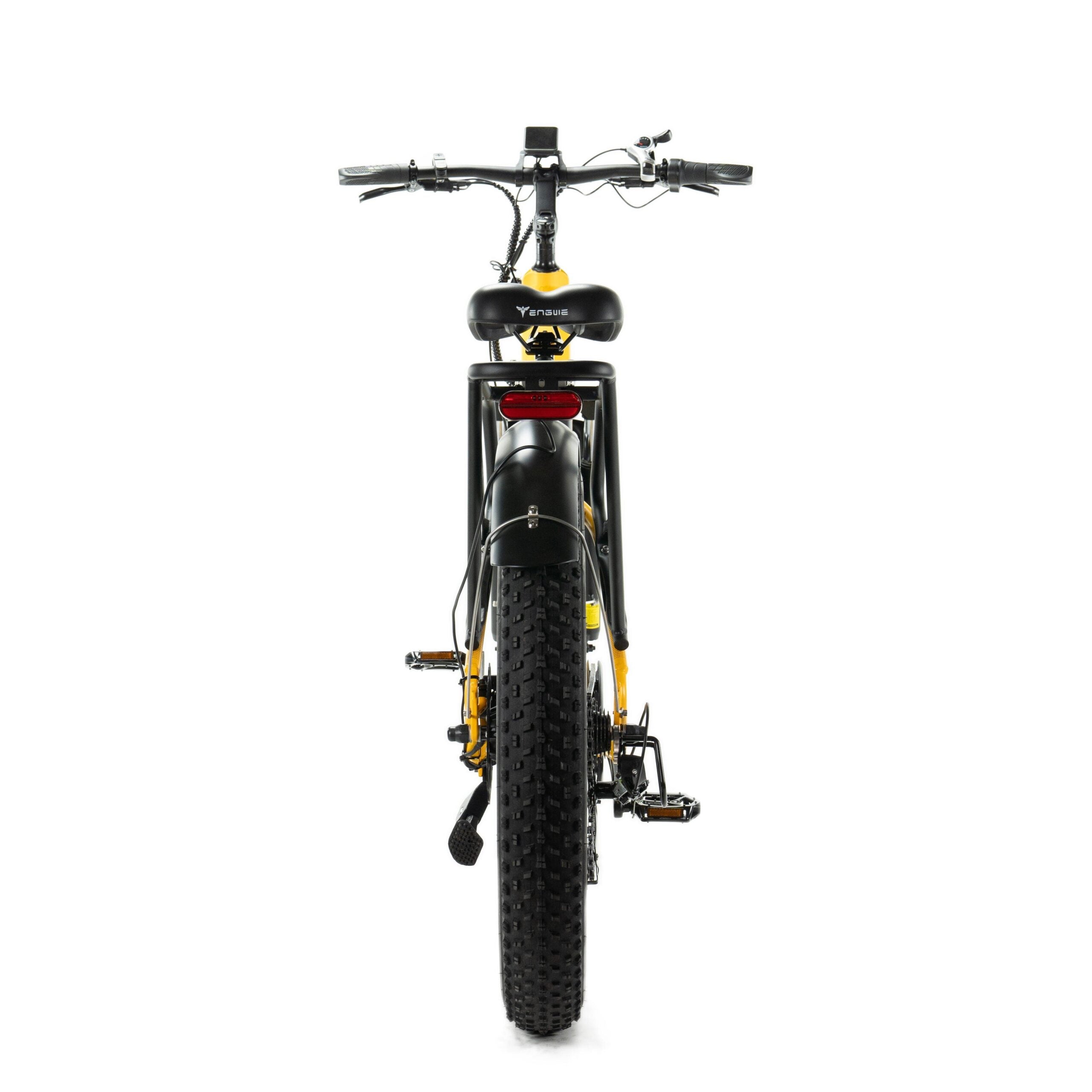 Gele Engwe E26 elektrische fatbike met lage instap frame