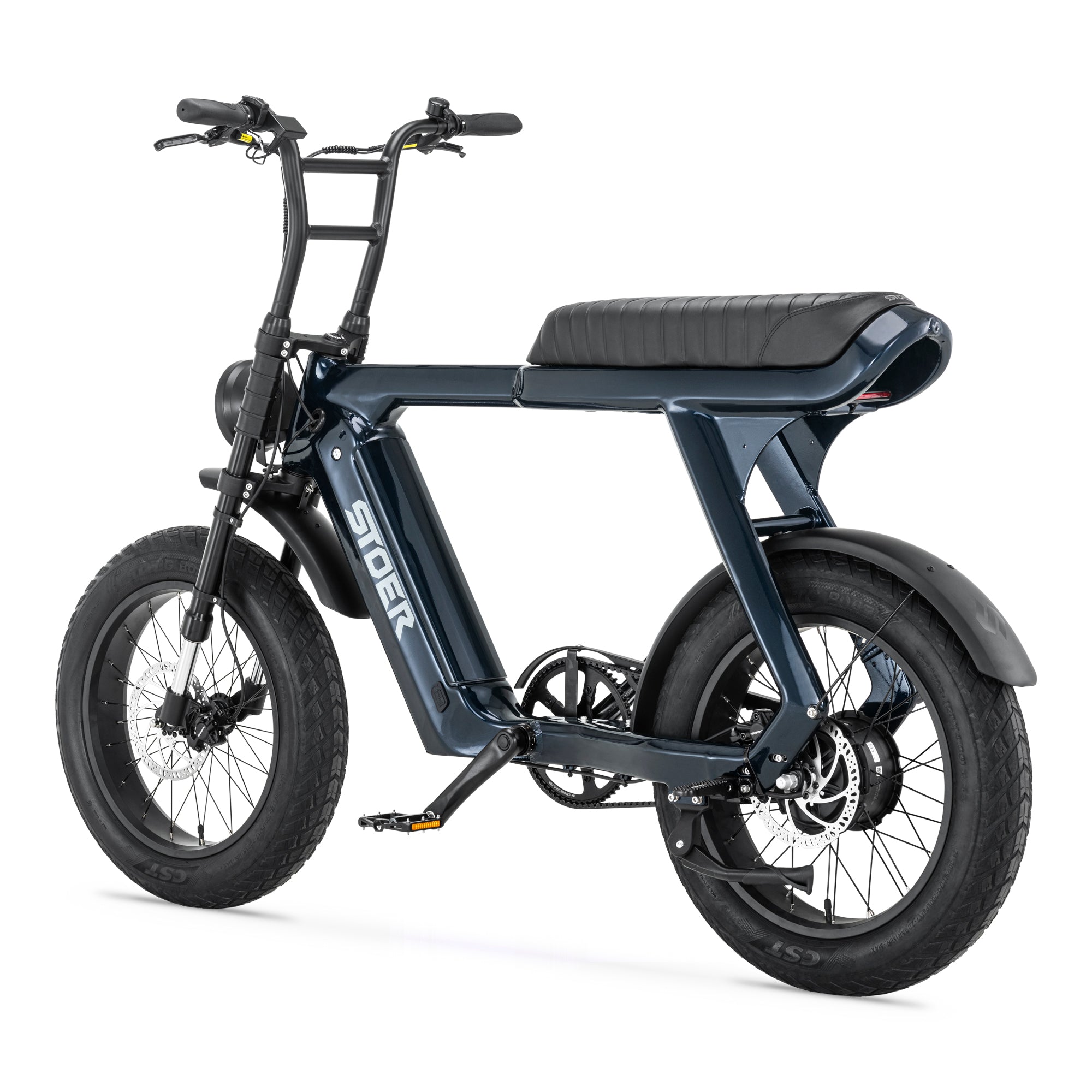 STOER Urban X elektrische fatbike navy blauw (4)
