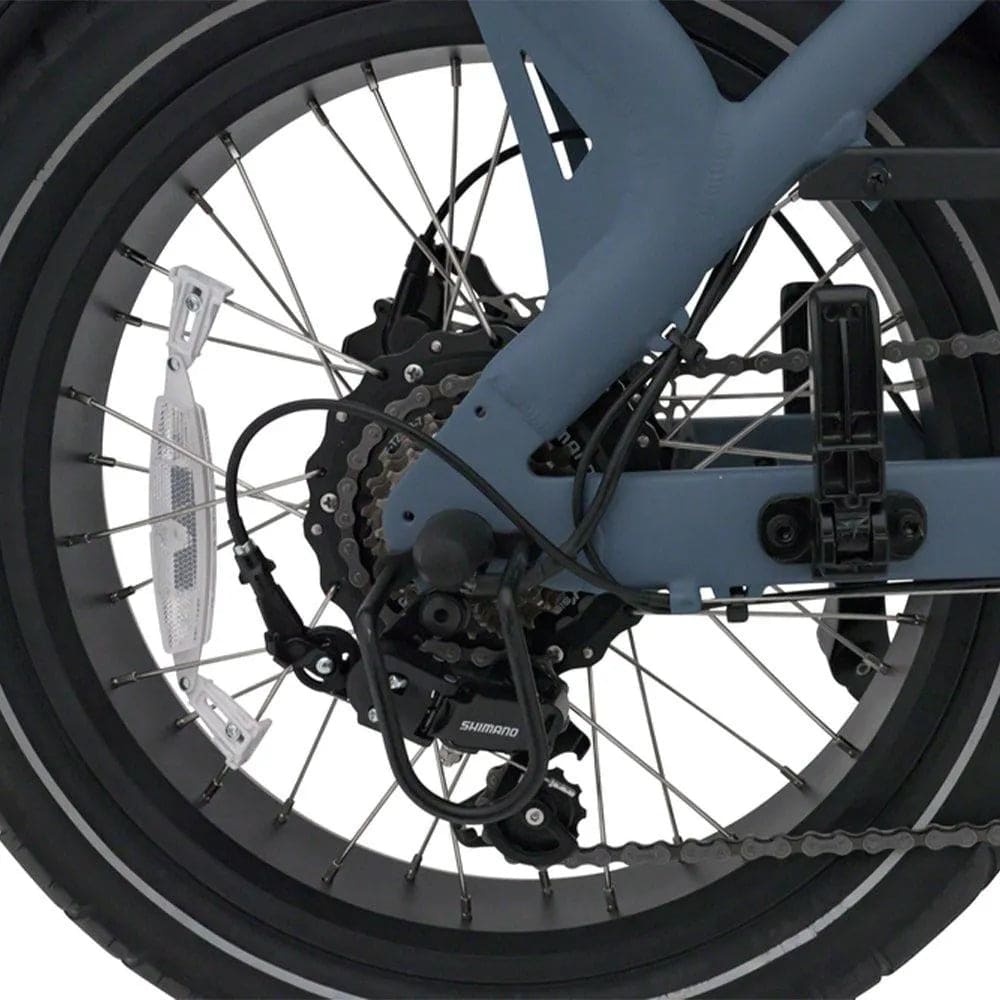 KNAAP AMS X - Blauw - Fatbike - 250W