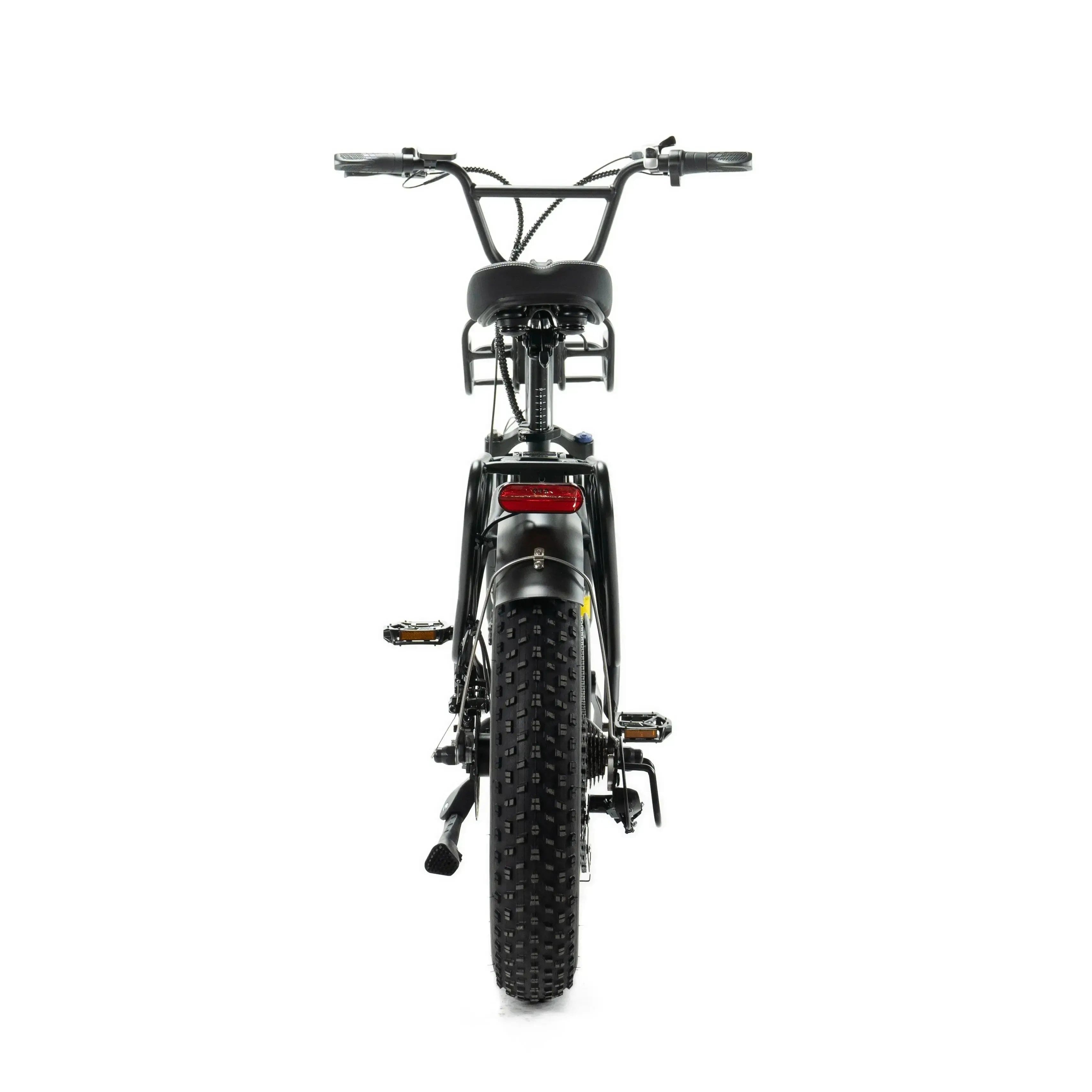 ENGWE L20 - Zwart - Fatbike - Lage instap - Voorrekje - 250W
