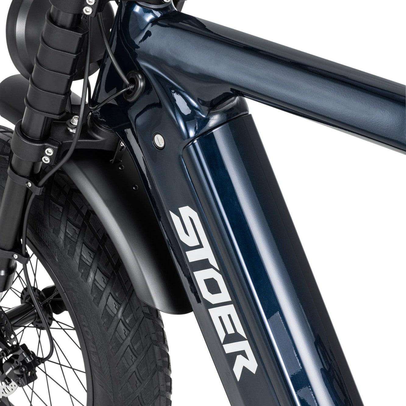 STOER Urban X elektrische fatbike navy blauw (5)