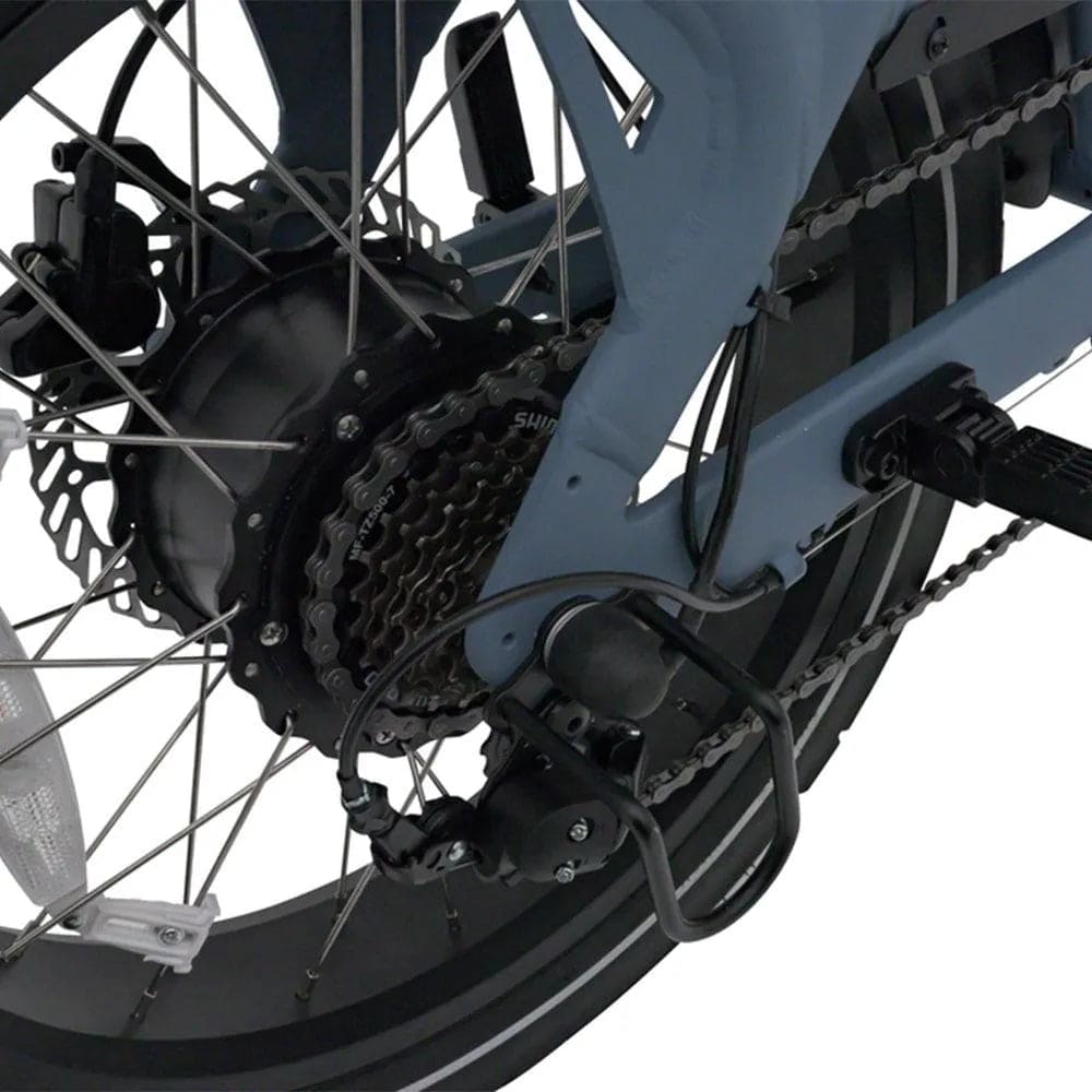 KNAAP AMS X - Blauw - Fatbike - 250W