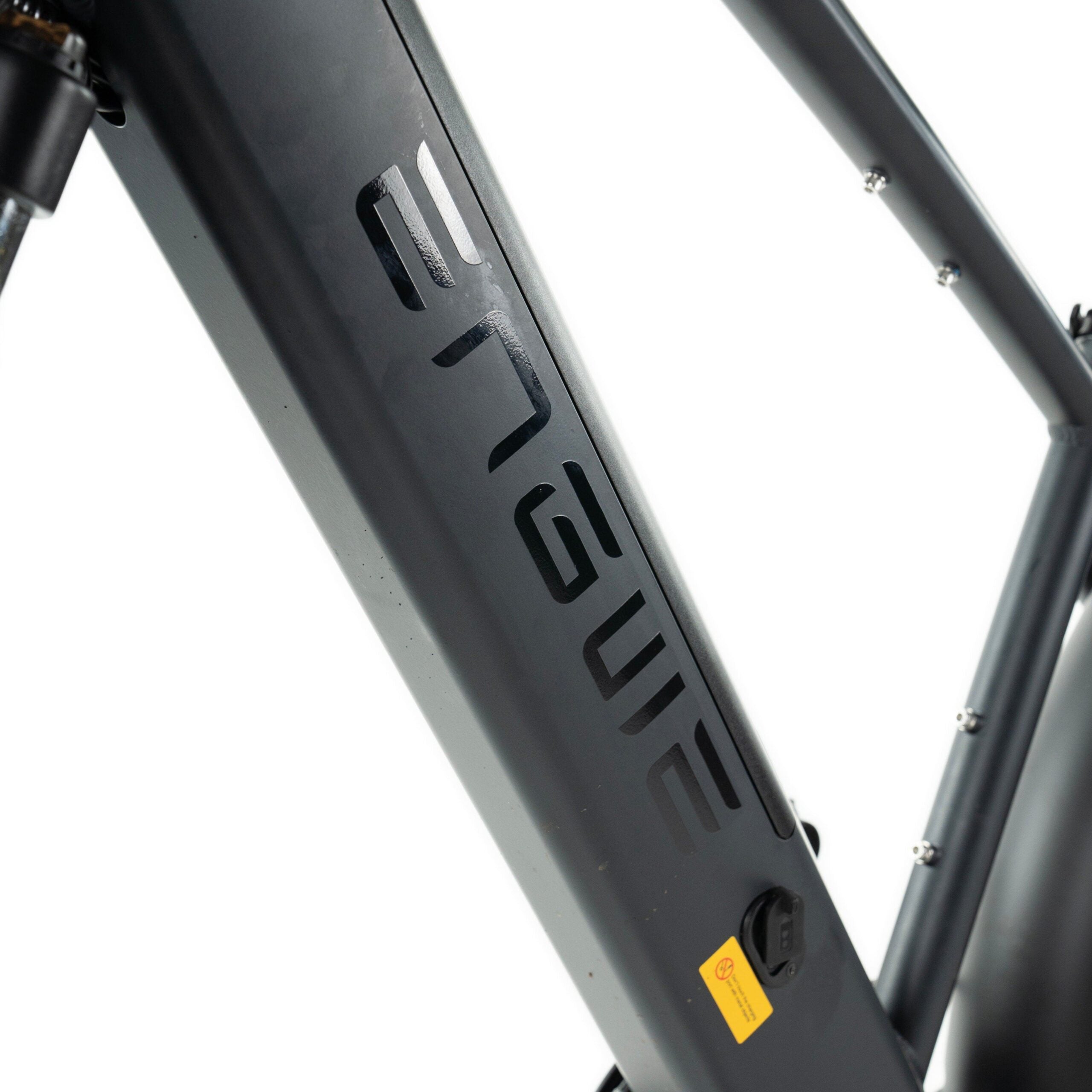 Zwarte Engwe E26 elektrische fatbike met hoge instap frame