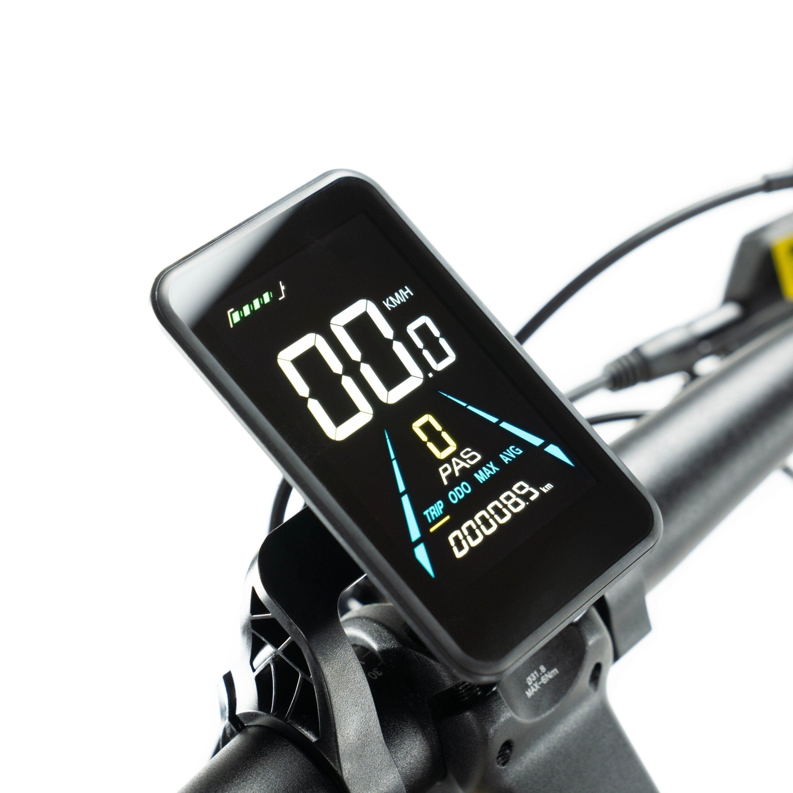 lcd display Gele Engwe E26 elektrische fatbike met lage instap frame