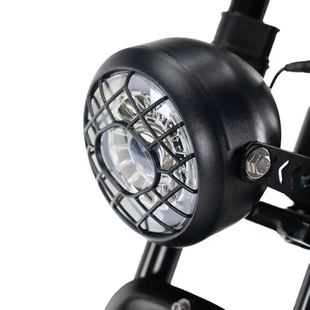 OUXI V8 MAX 3.0 (2025) - Dubbele Accu - Fatbike - Zwart - 250W + Achterzitje + Alarm + Voetsteuntjes