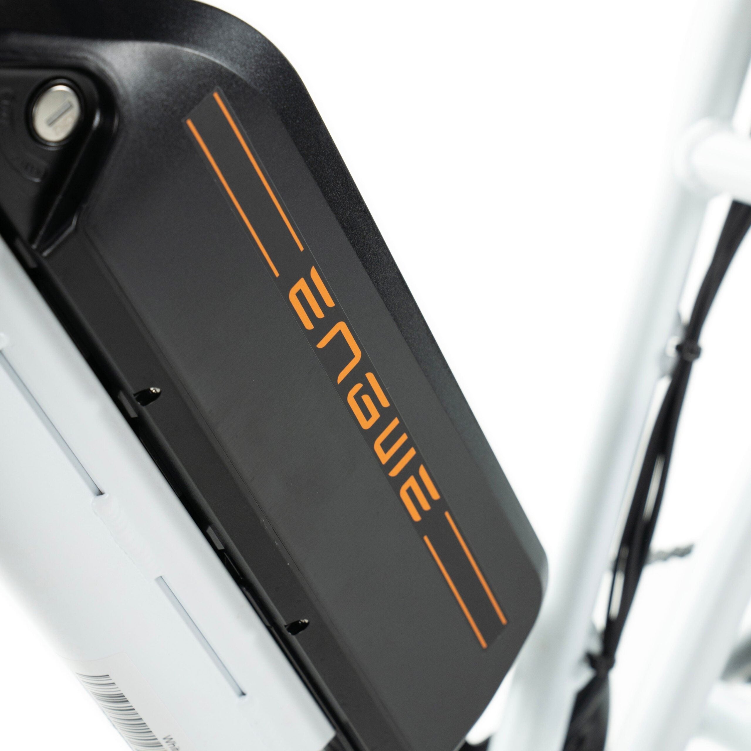 engwe bikes M20 elektrische fatbike met enkele batterij in de kleur wit