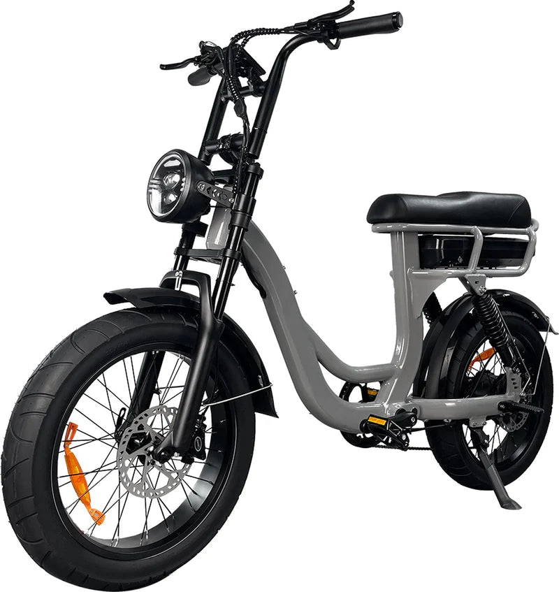 EB8 Elektrische Fatbike - Grijs - 250watt