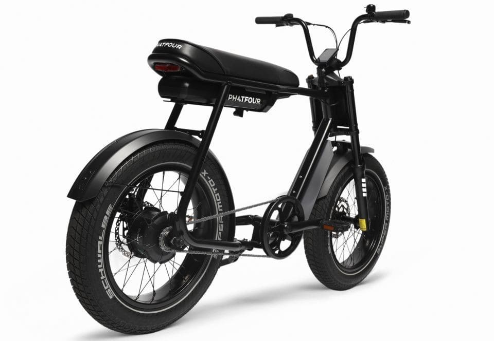 Phatfour FLXS - Zwart - Fatbike - 20 inch - 250W
