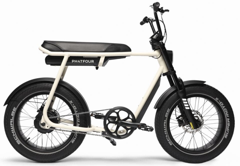 Phatfour FLXS - Sand White - Elektrische Fatbikes
