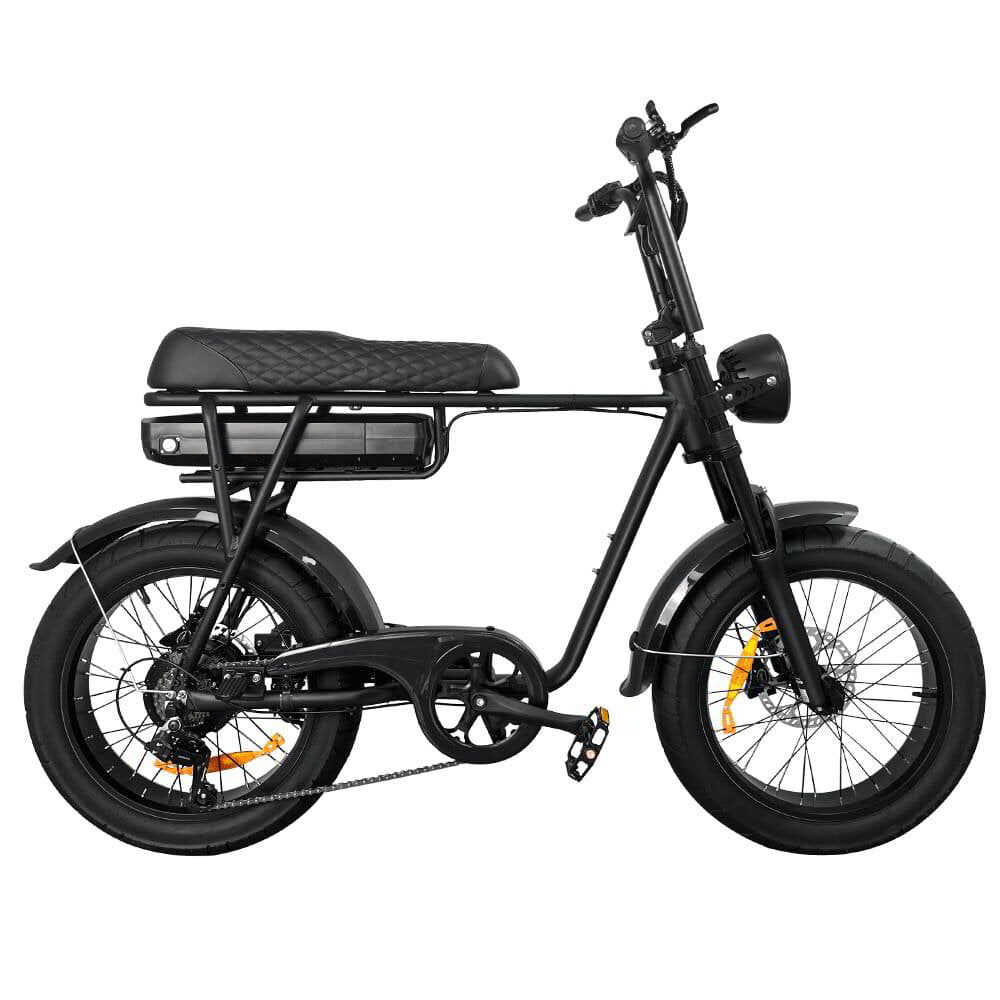7GO EB2 - Fatbike - Zwart - 250W