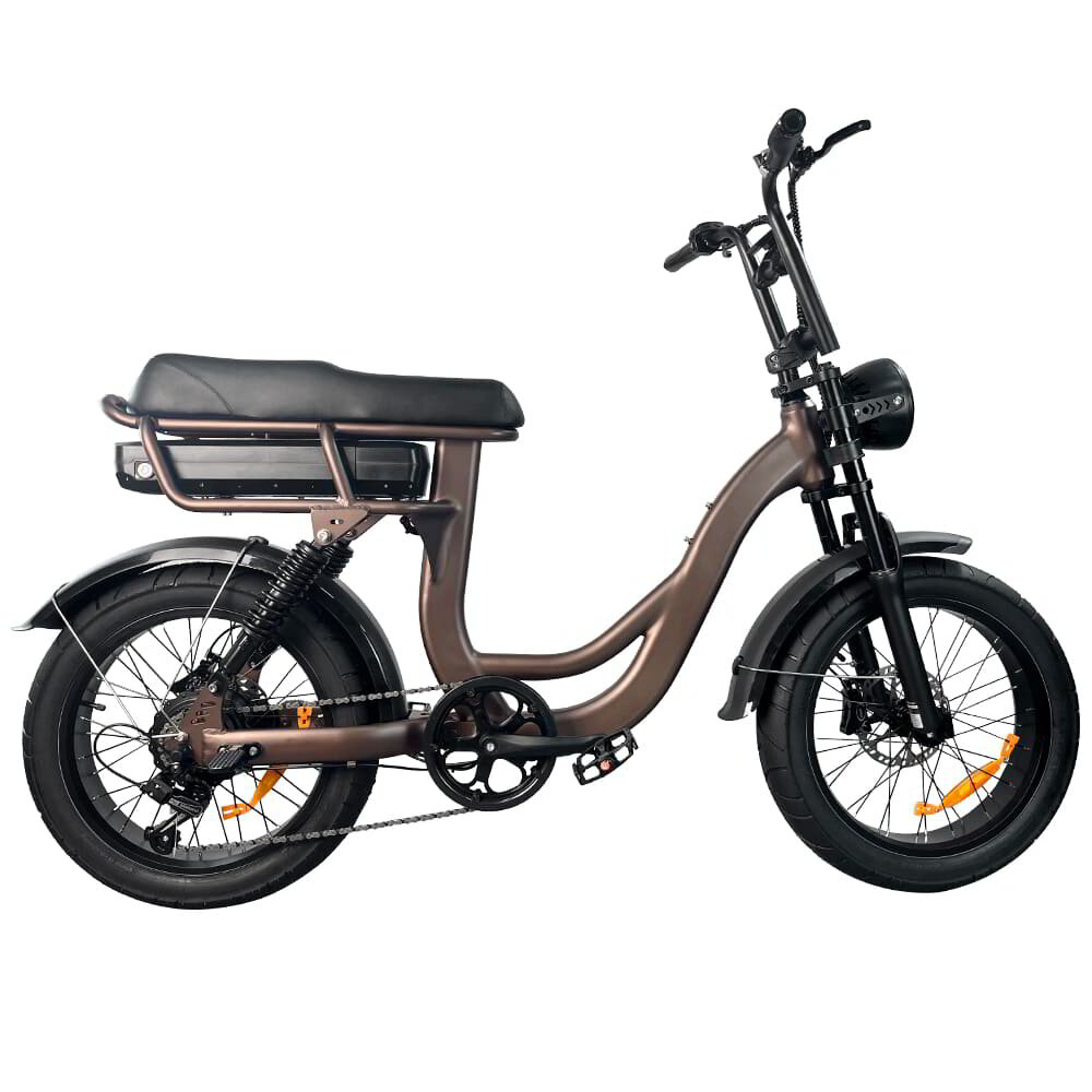 7GO EB8 - Fatbike - Koffie Bruin - Lage Instap - 250W