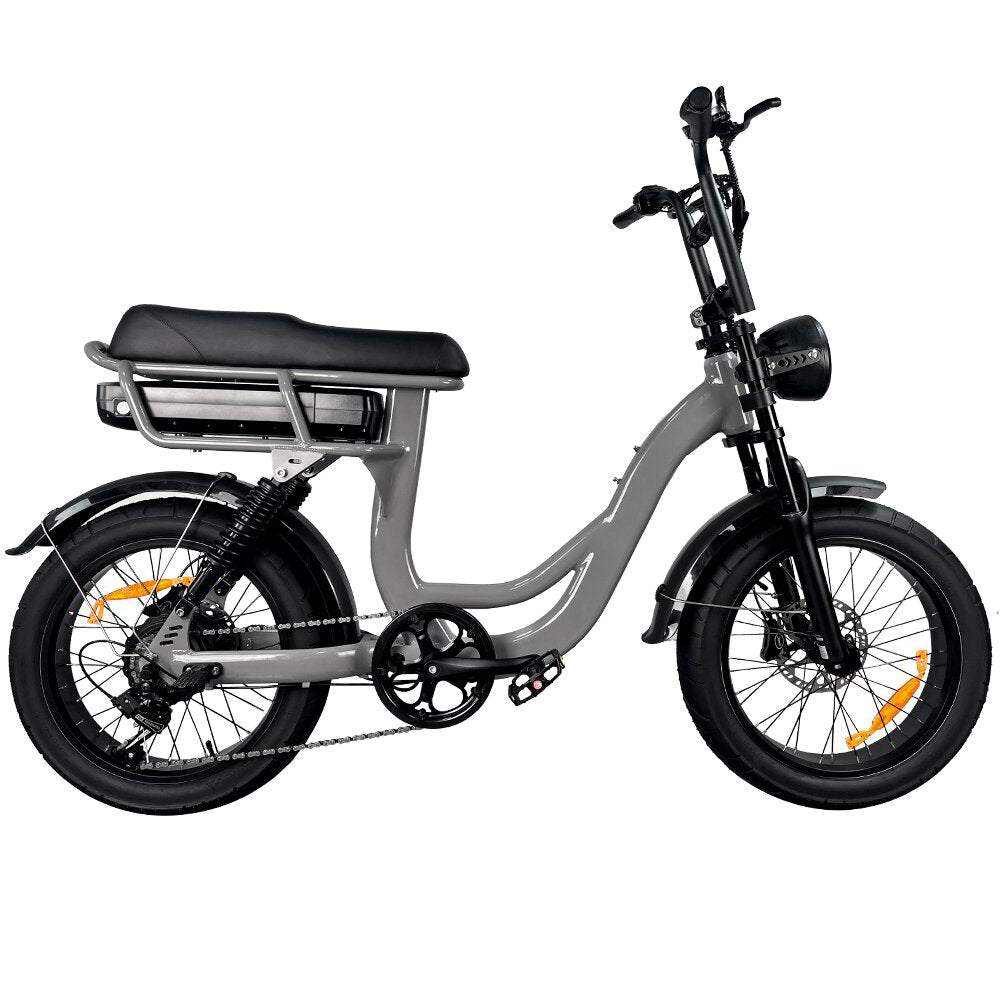 EB8 Elektrische Fatbike - Grijs - 250watt