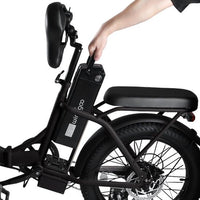 windgoo e20 vouwfiets fatbike zwart lage instap