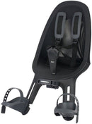 Qibbel Air Fietsstoeltje Voor - Midnight Black - Stuurpenbevestiging - Voorzitje - Fietszitje - Stuur