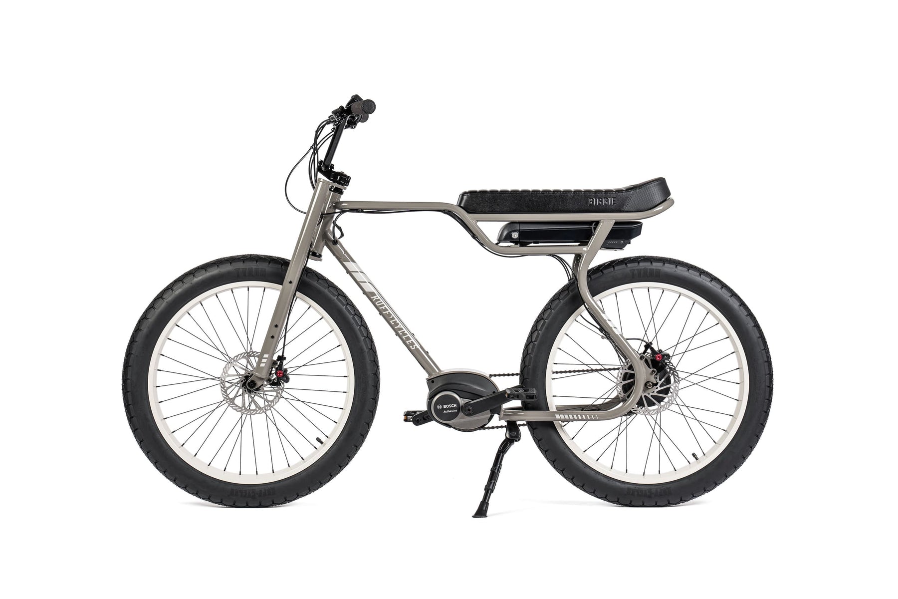 Ruff Cycles Biggie - Elektrische Fatbike - Bronson Grey - CX 500 Wh