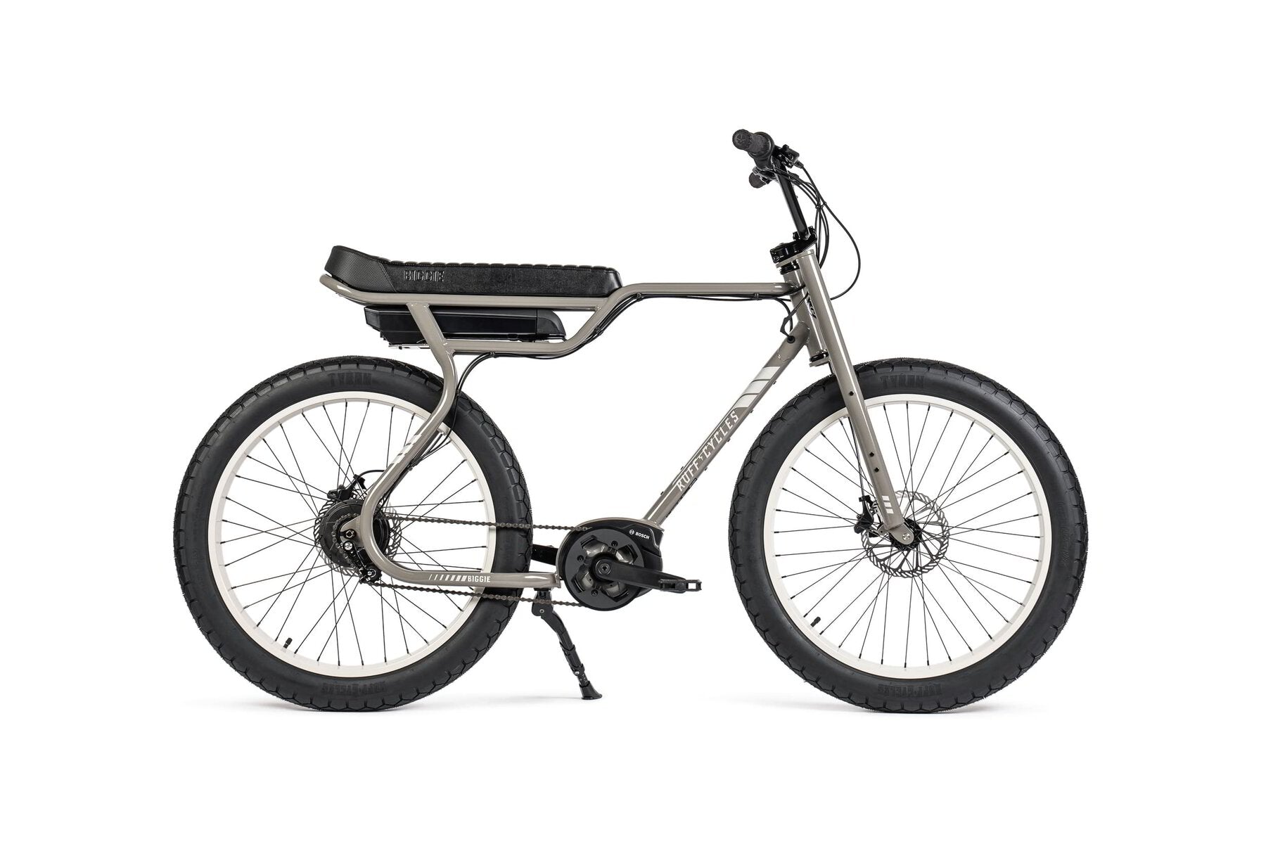 Ruff Cycles Biggie - Elektrische Fatbike - Bronson Grey - CX 500 Wh