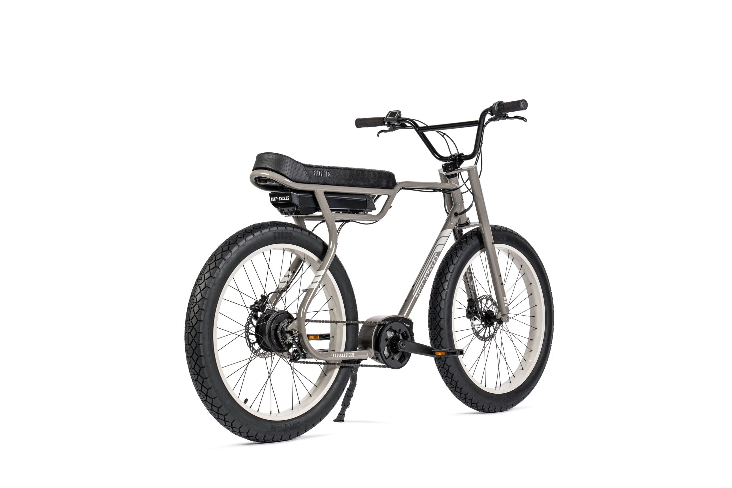 Ruff Cycles Biggie Elektrische Fatbike Bronson Grey 500wh