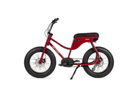 elektrische fatbike van ruff cycles lil missy in de kleur kissy red 500wh 2