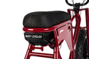 elektrische fatbike van ruff cycles lil missy in de kleur kissy red 500wh 7