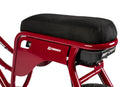 elektrische fatbike van ruff cycles lil missy in de kleur kissy red 500wh 9