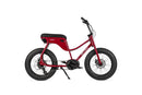 elektrische fatbike van ruff cycles lil missy in de kleur kissy red 500wh