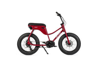 elektrische fatbike van ruff cycles lil missy in de kleur kissy red 500wh