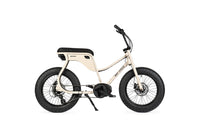 Ruff Cycles Lil Missy elektrische fatbike inde kleur Nude Beige met 500wh accu